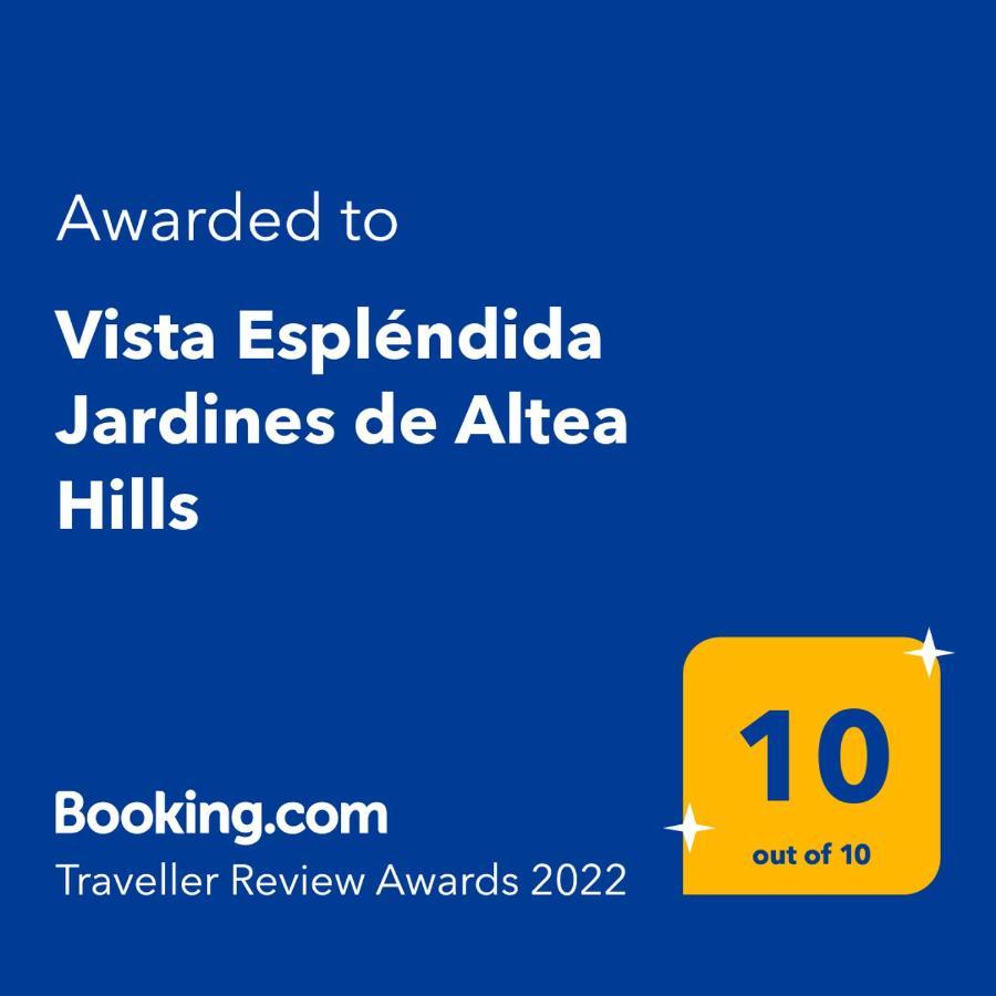 Vista Esplendida Jardines De Altea Hills 아파트 외부 사진